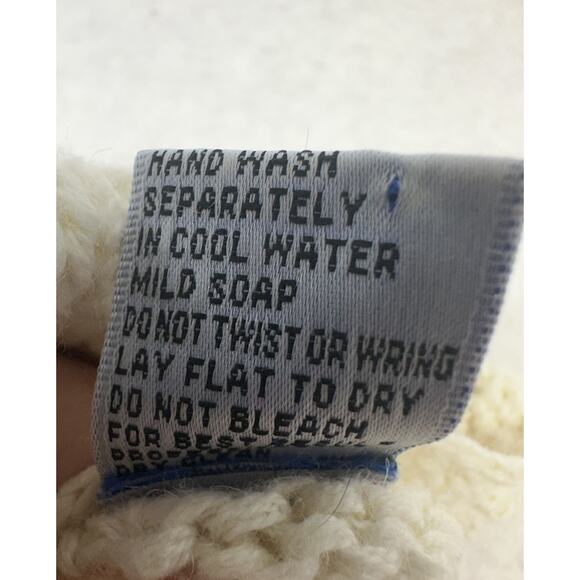 Cottagecore Sweater 90s Vintage Northern Isles Handknit Granny Pastel Grandma - Picture 10 of 11